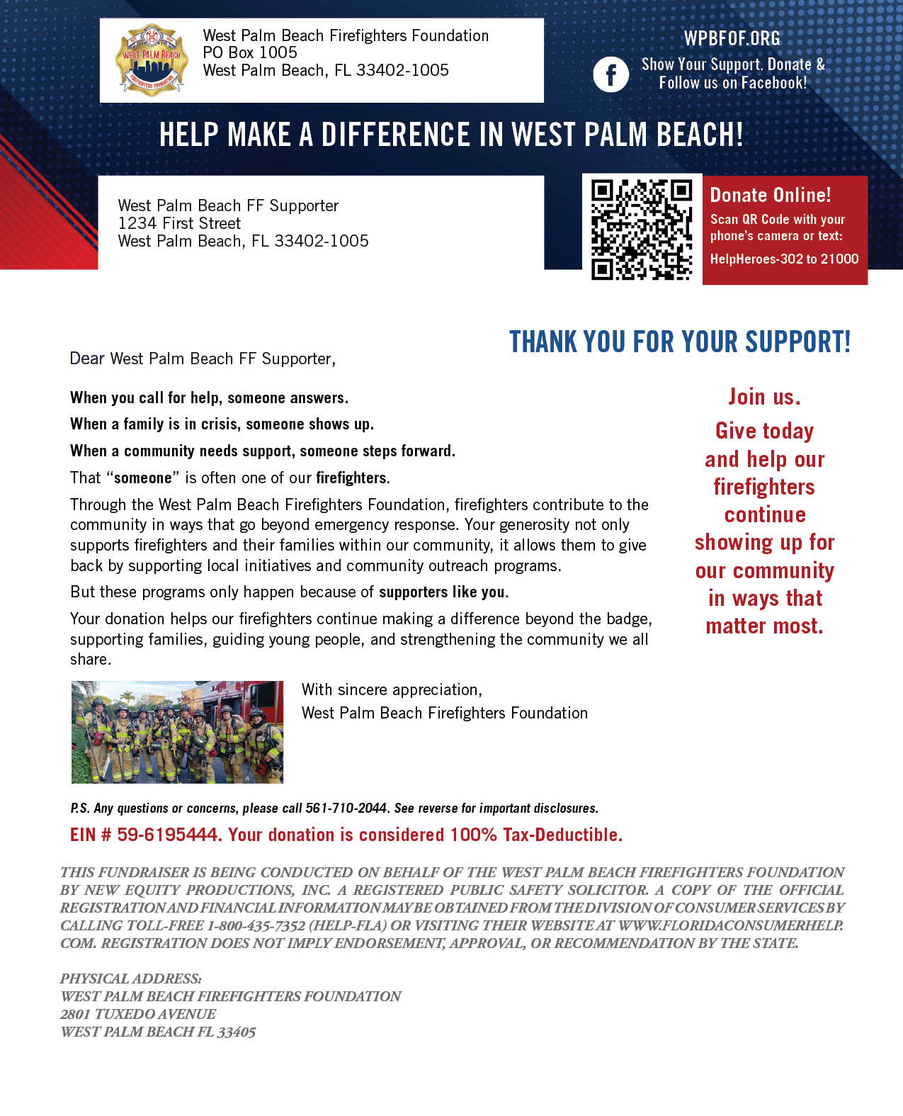 Donation Letter